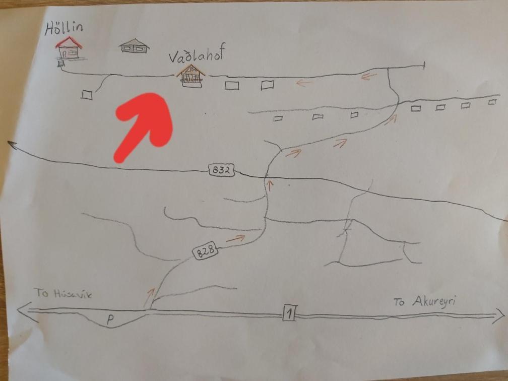 منزل الضيف آكيورِيْري  في Vathlahof المظهر الخارجي الصورة